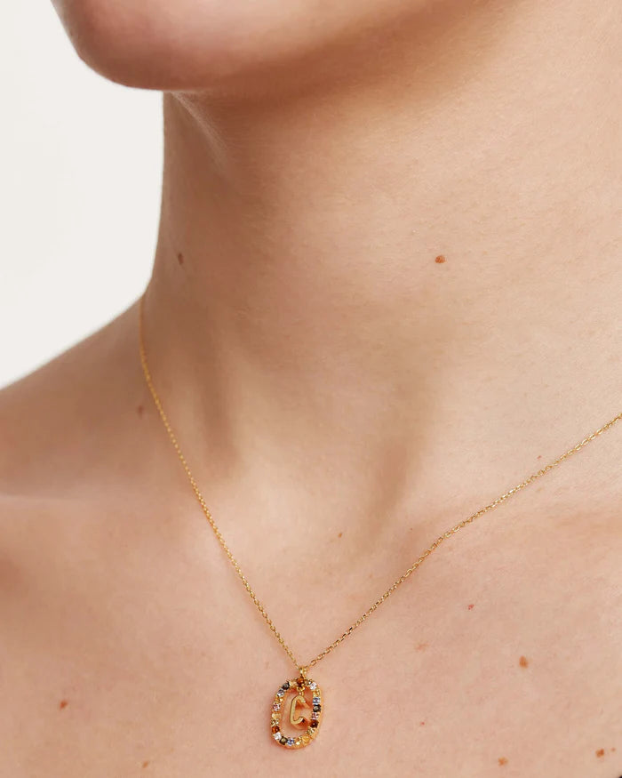 LETTER C NECKLACE