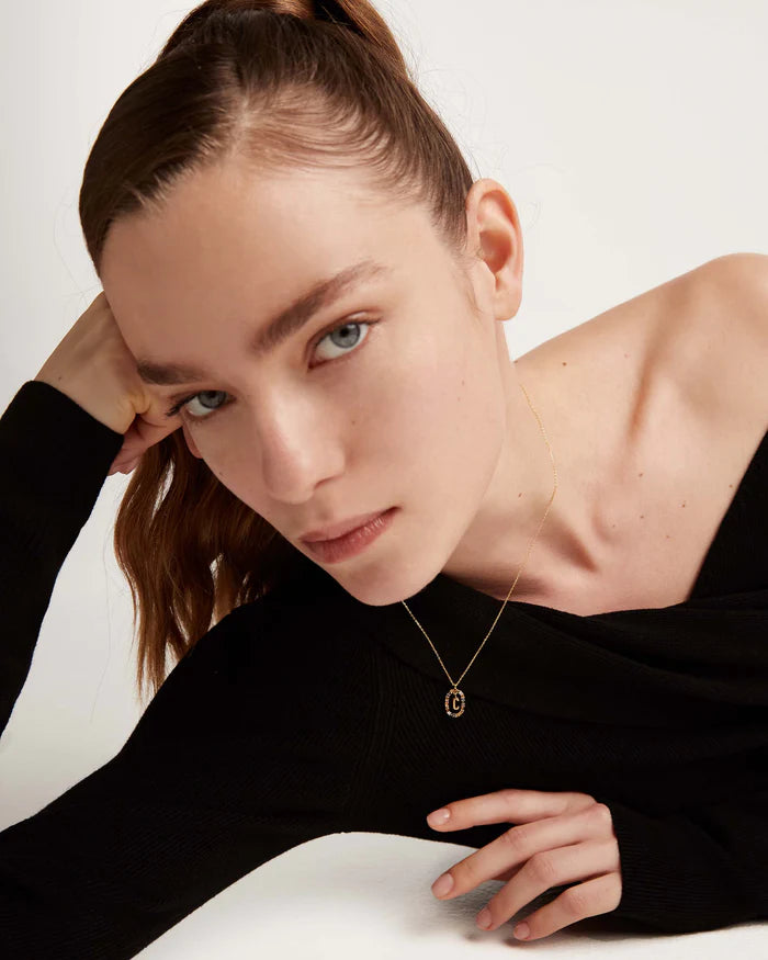 LETTER C NECKLACE