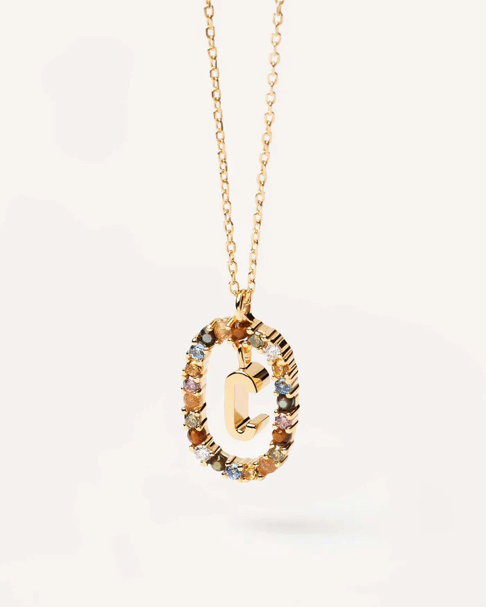 LETTER C NECKLACE