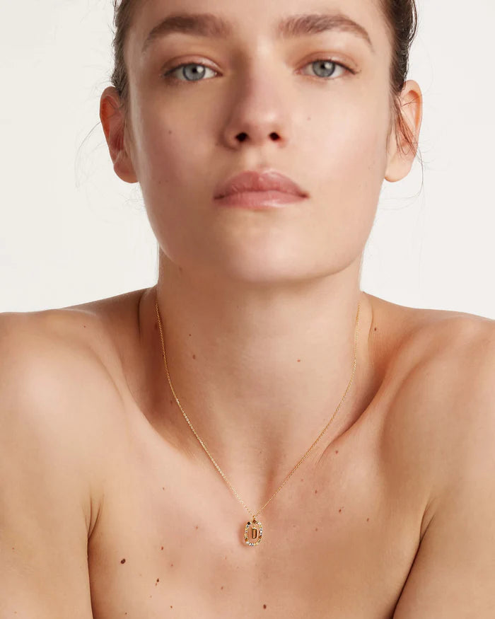 LETTER D NECKLACE