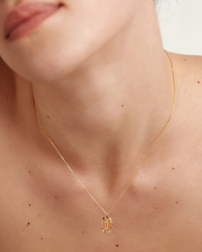 LETTER D NECKLACE