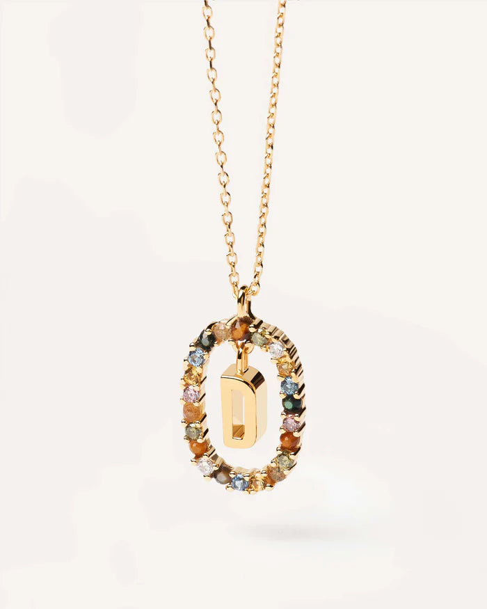 LETTER D NECKLACE