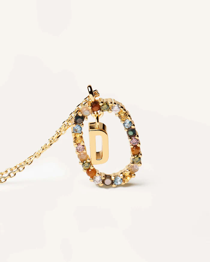 LETTER D NECKLACE