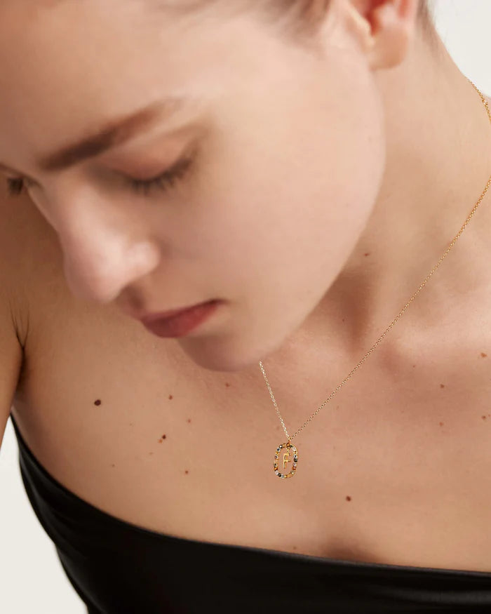 LETTER F NECKLACE