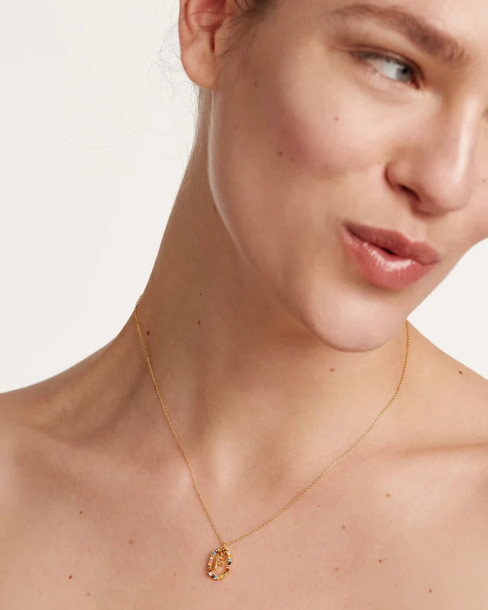 LETTER F NECKLACE