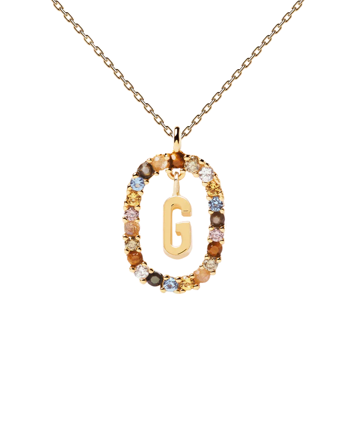 LETTER G NECKLACE