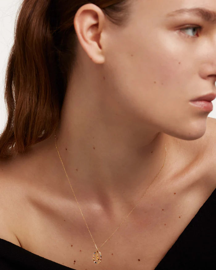 LETTER G NECKLACE