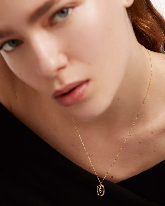 LETTER G NECKLACE