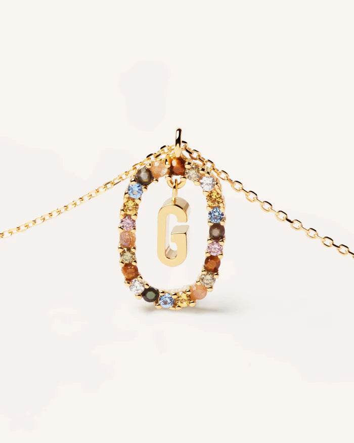 LETTER G NECKLACE