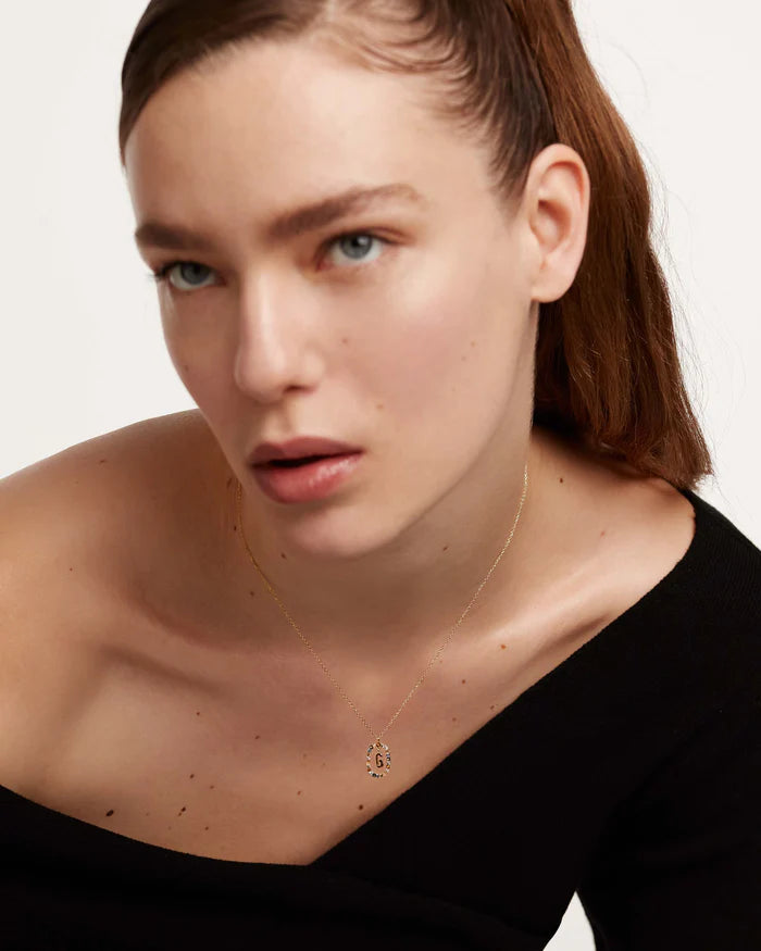 LETTER G NECKLACE