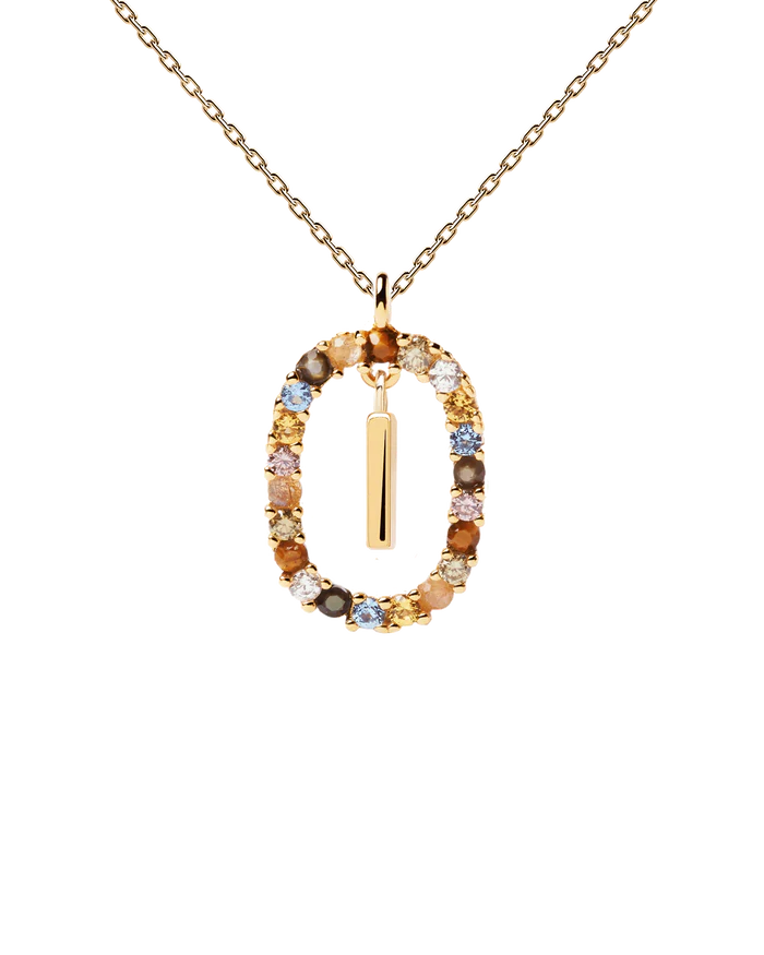 LETTER I NECKLACE