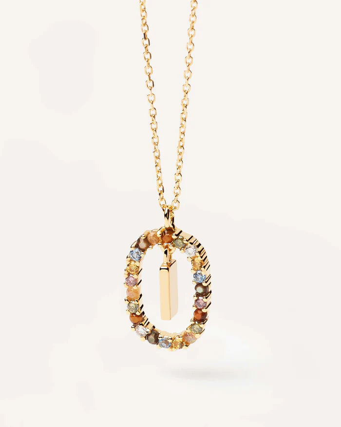 LETTER I NECKLACE