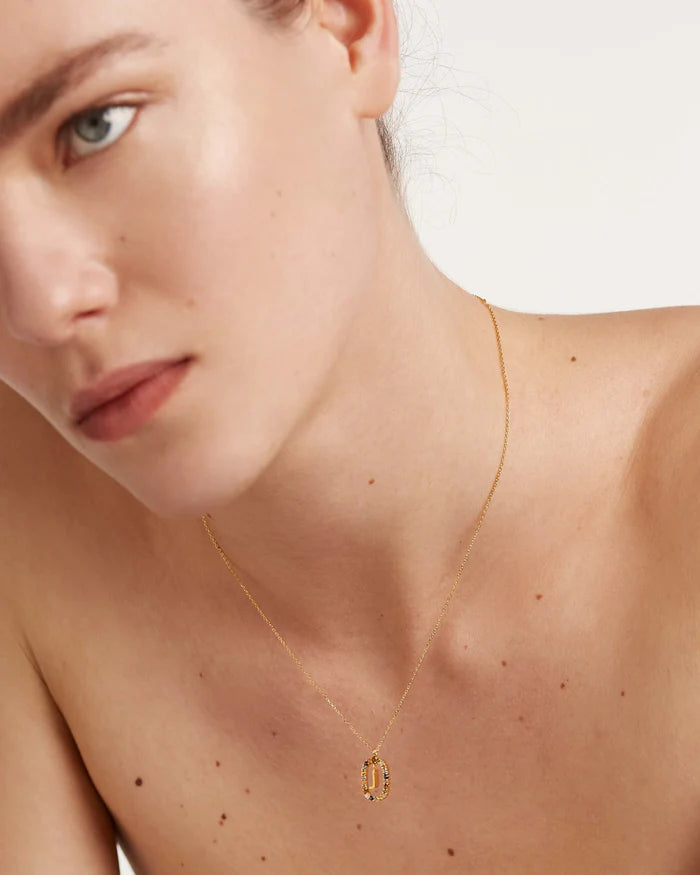 LETTER I NECKLACE