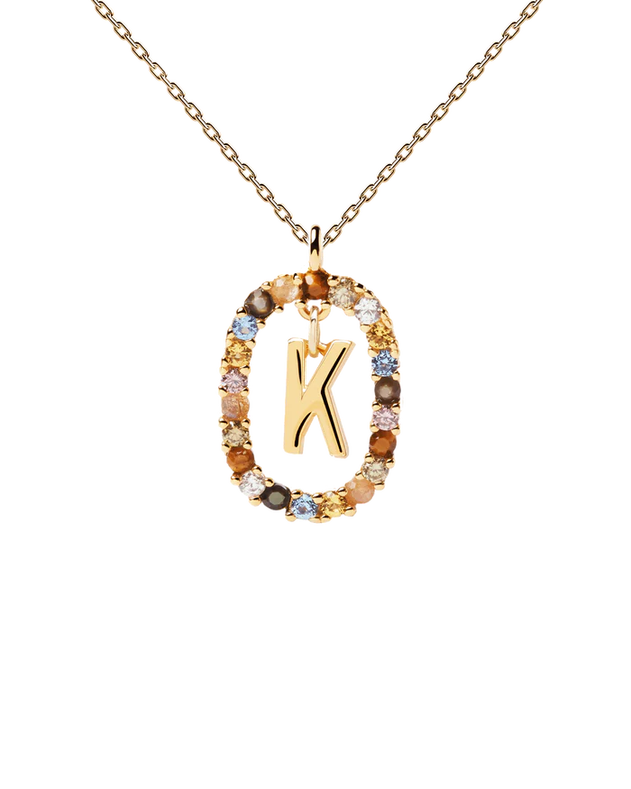 LETTER K NECKLACE