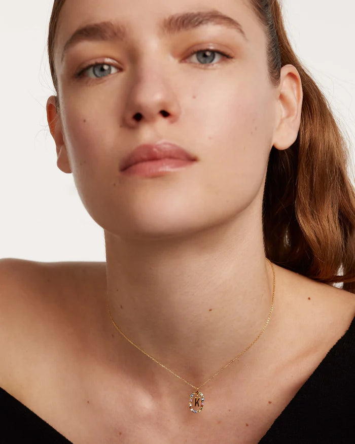 LETTER K NECKLACE