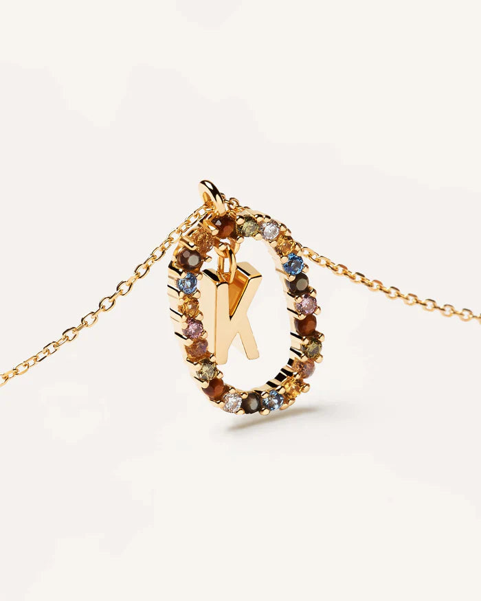 LETTER K NECKLACE