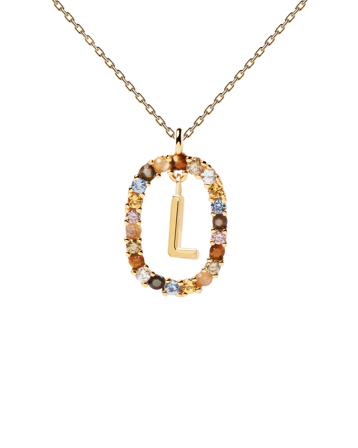 LETTER L NECKLACE