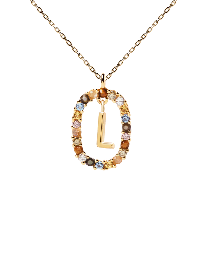 LETTER L NECKLACE