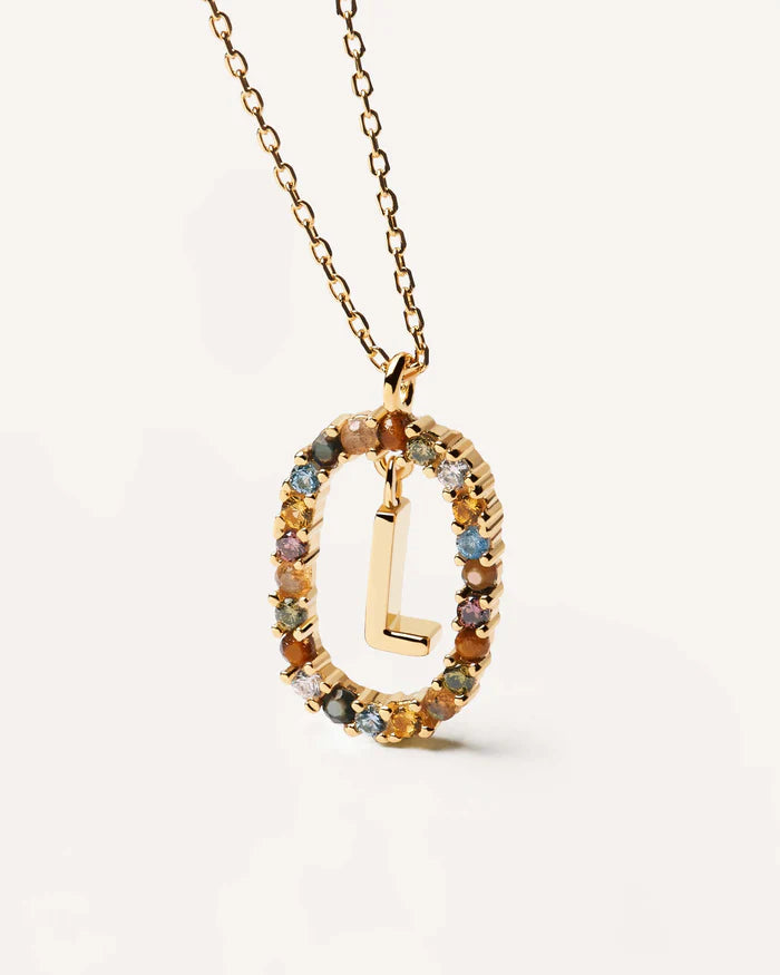 LETTER L NECKLACE