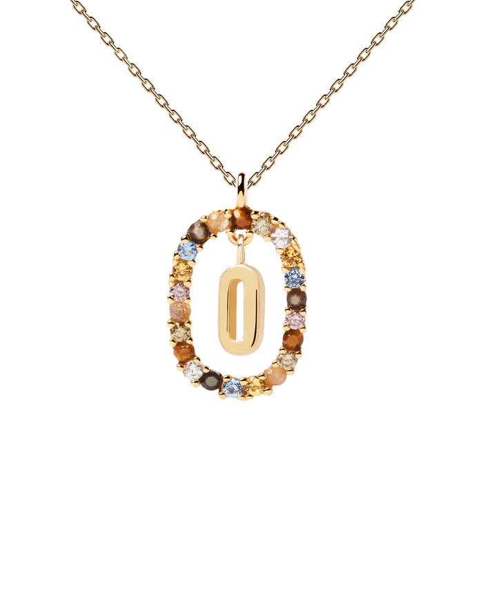 LETTER O NECKLACE