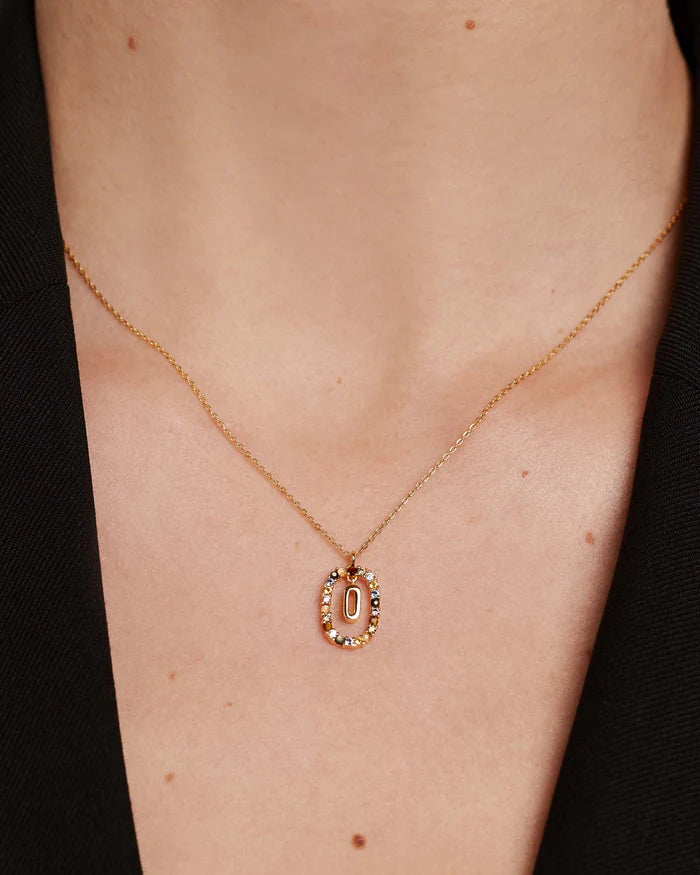 LETTER O NECKLACE