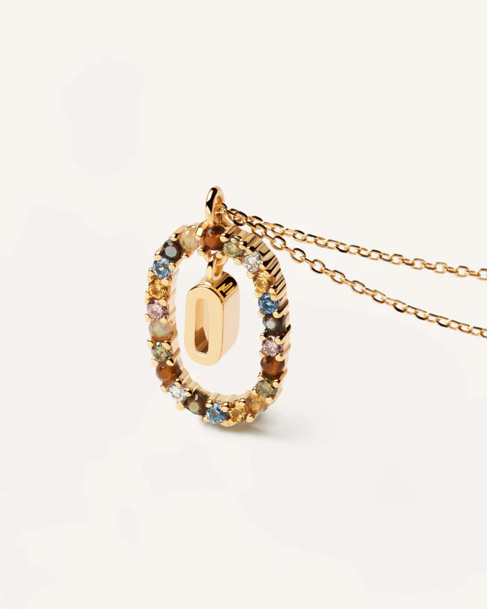 LETTER O NECKLACE