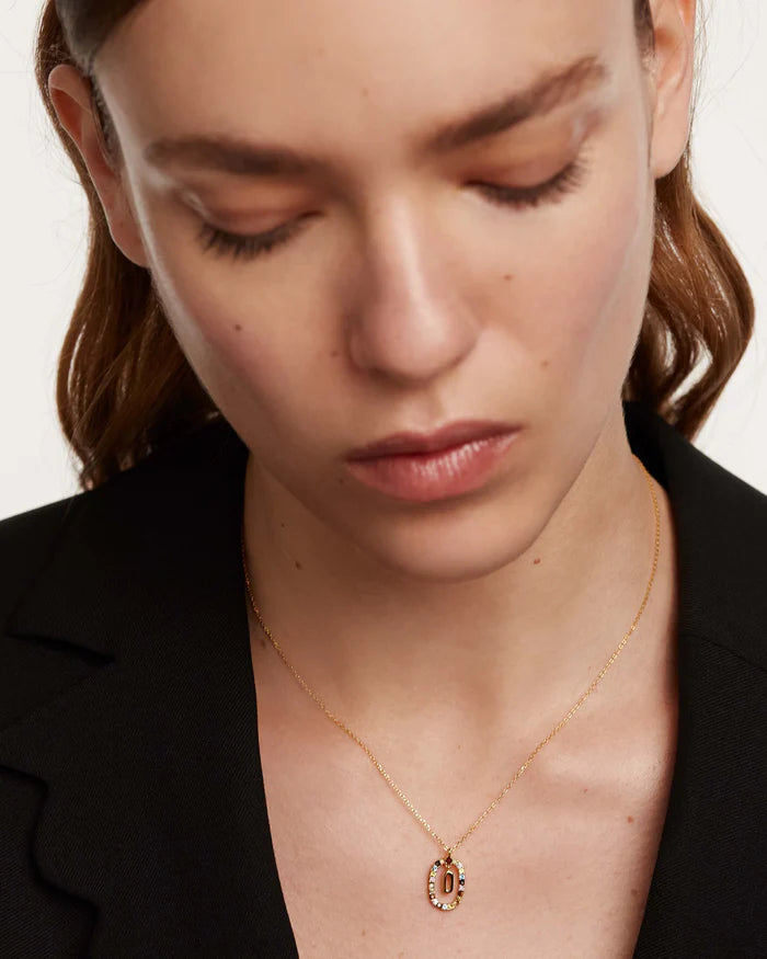 LETTER O NECKLACE