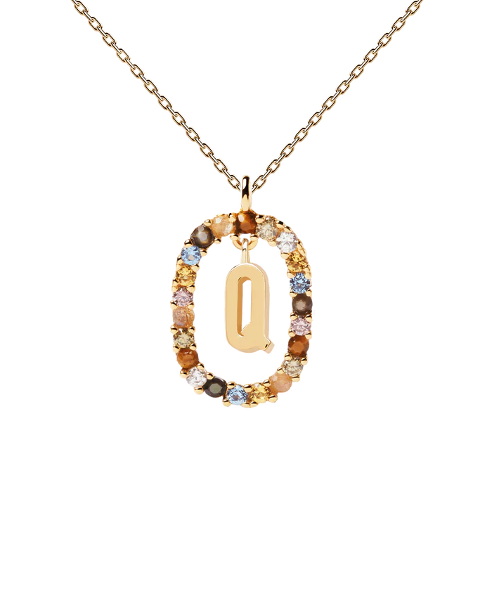 LETTER Q NECKLACE