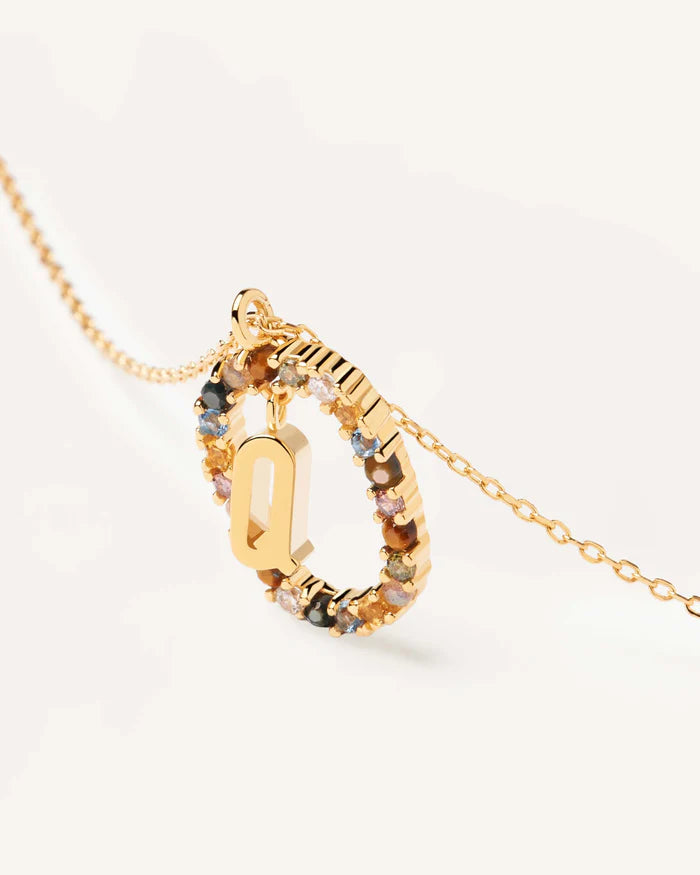 LETTER Q NECKLACE