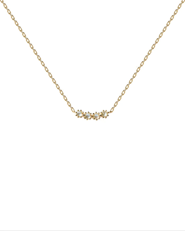 BLUE TIDE GOLD NECKLACE