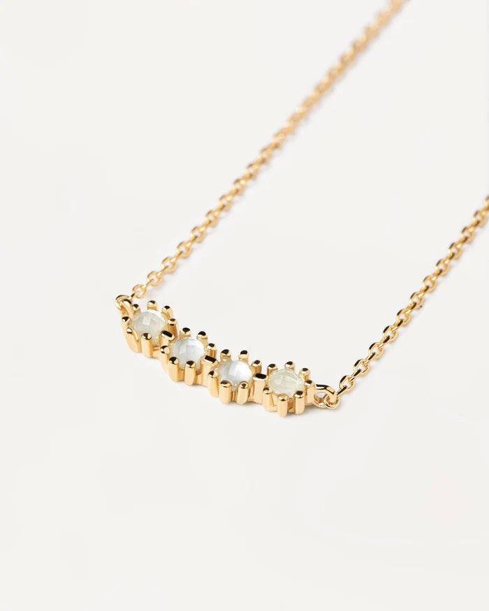 BLUE TIDE GOLD NECKLACE