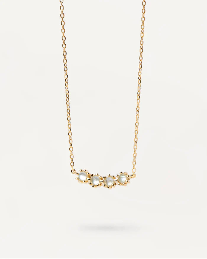 BLUE TIDE GOLD NECKLACE