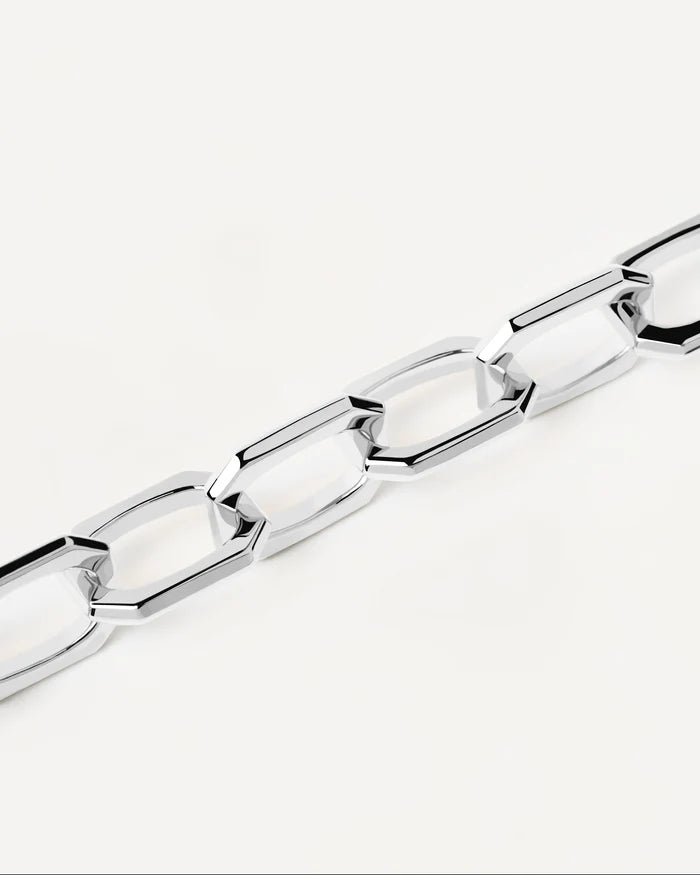 LARGE SIGNATURE CHAIN GOLD/SILVER NECKLACE
