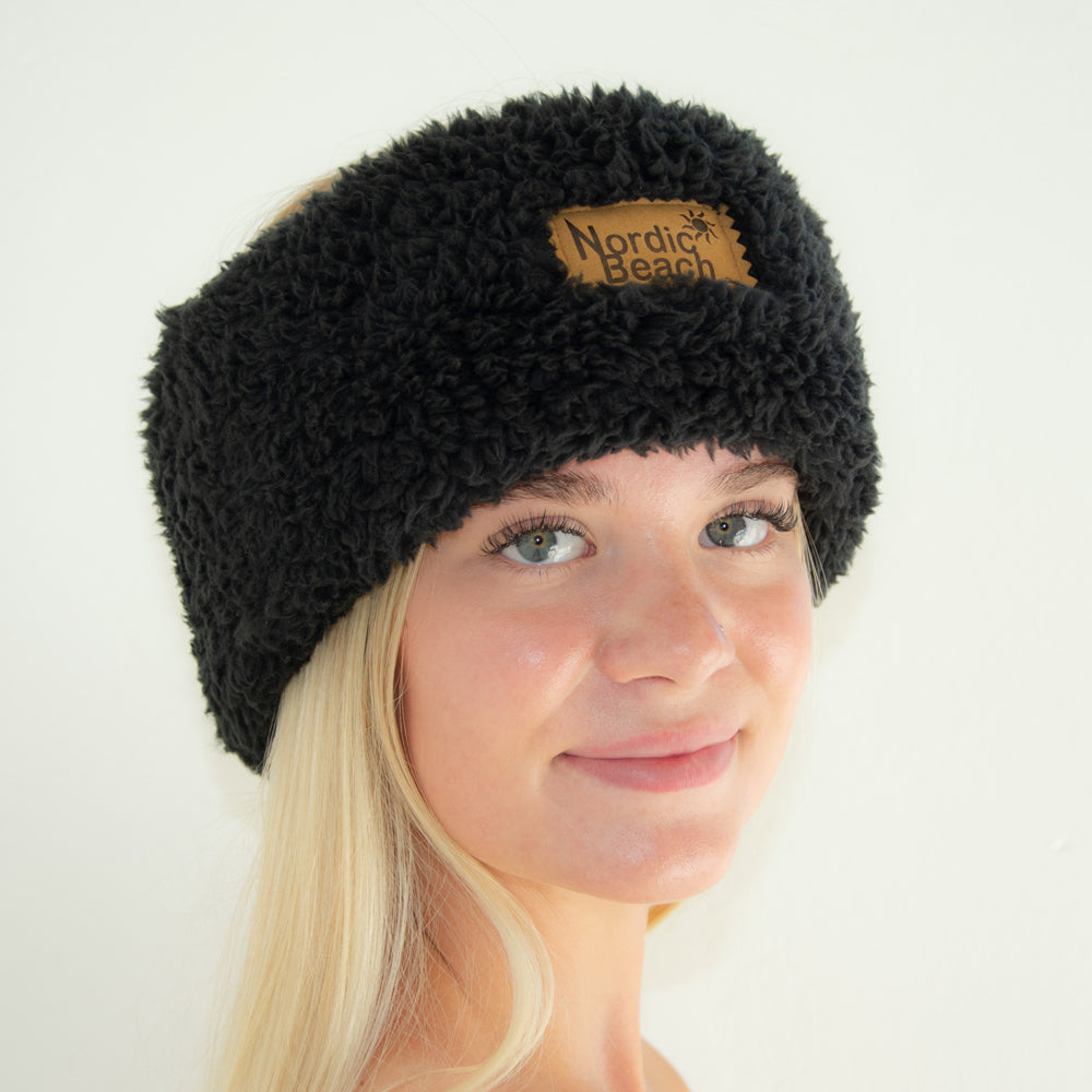 BLACK LICORICE HEAD WRAP