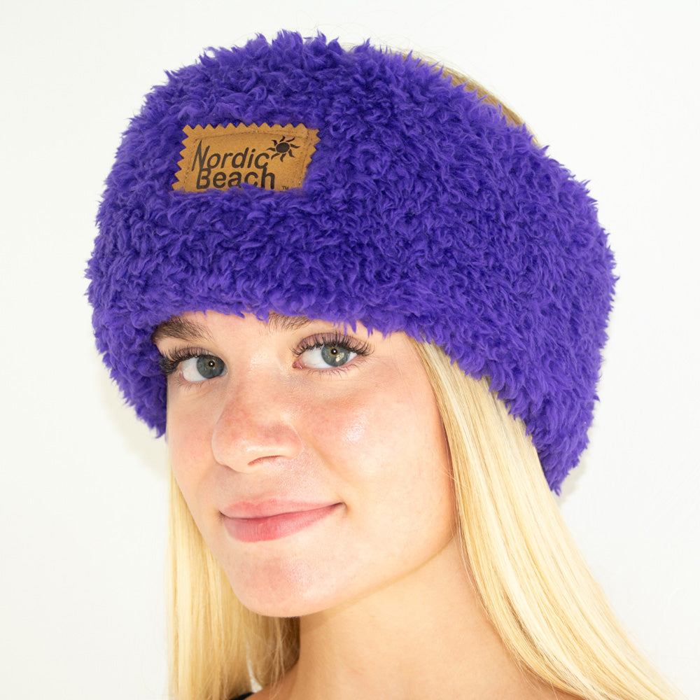 EXOTIC VIOLET HEAD WRAP