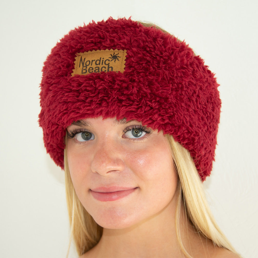 RED VELVET HEAD WRAP