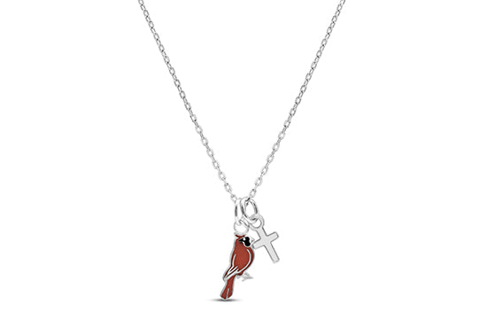 Always With You - Enamel Cardinal