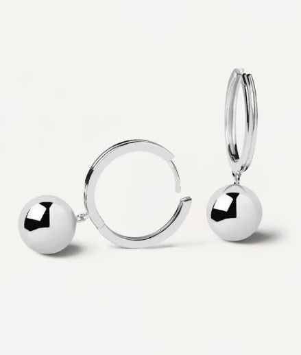 SUPER FUTURE GOLD/SILVER EARRINGS