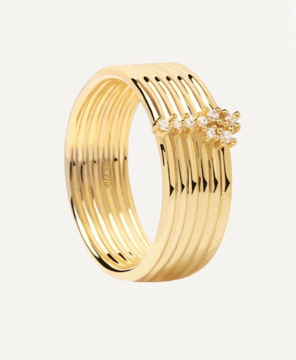 SUPER NOVA GOLD/SILVER RING