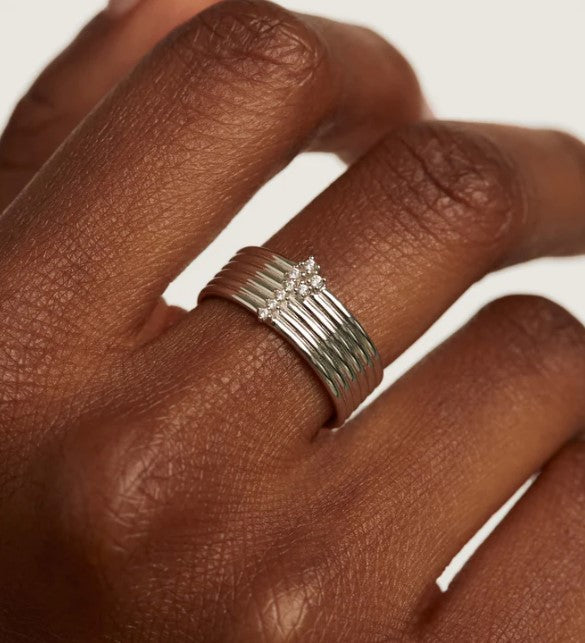 SUPER NOVA GOLD/SILVER RING