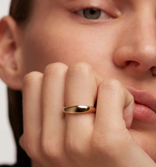 PIROUETTE GOLD RING