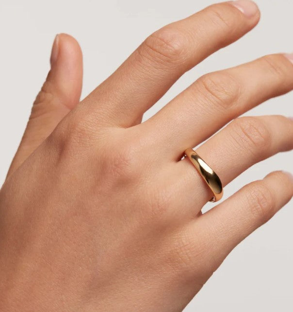 PIROUETTE GOLD RING