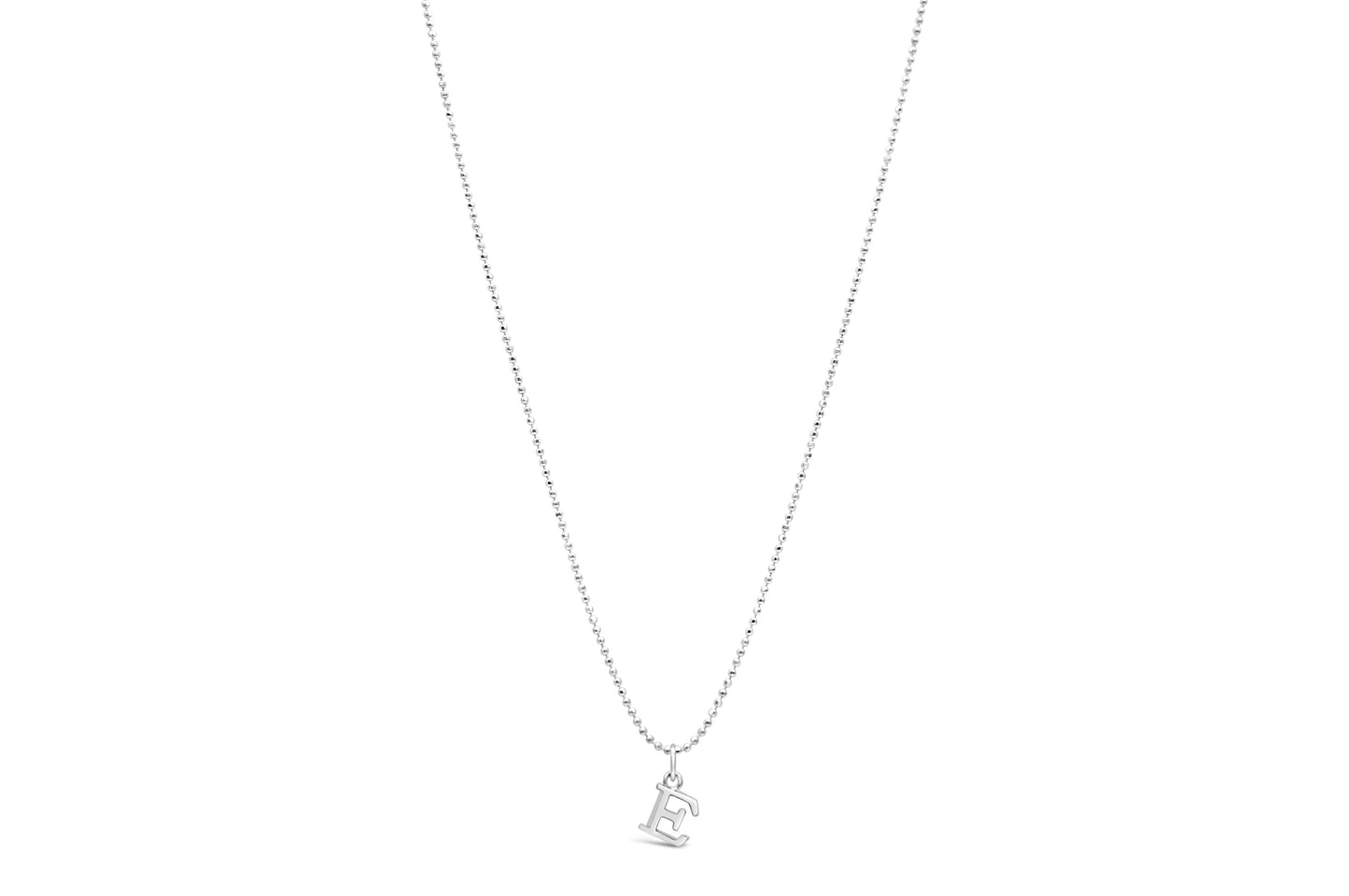 Diamond Cut Love Letter Necklace
