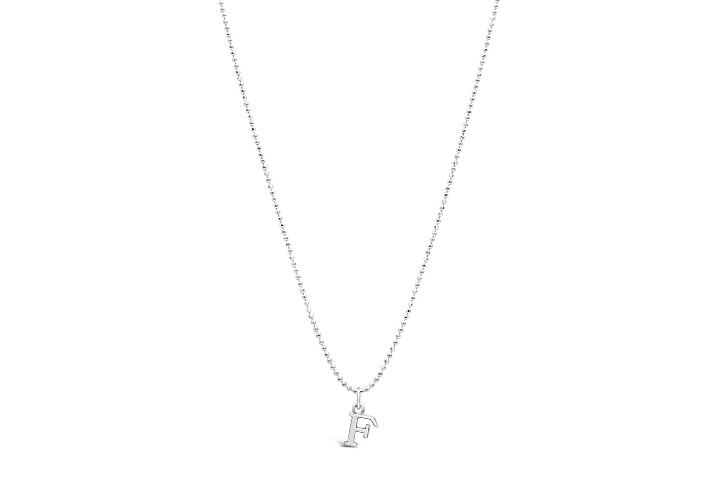 Diamond Cut Love Letter Necklace
