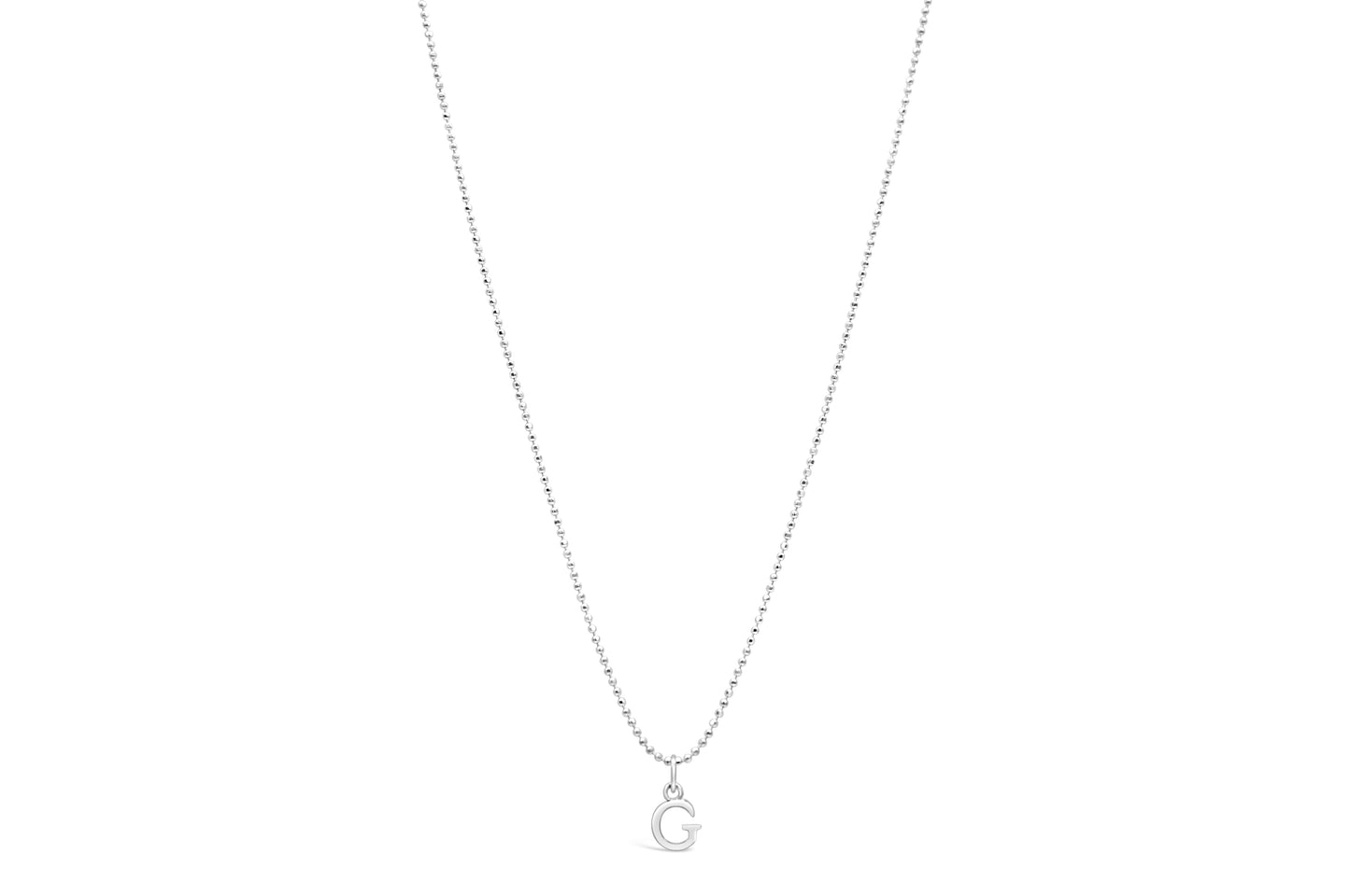 Diamond Cut Love Letter Necklace
