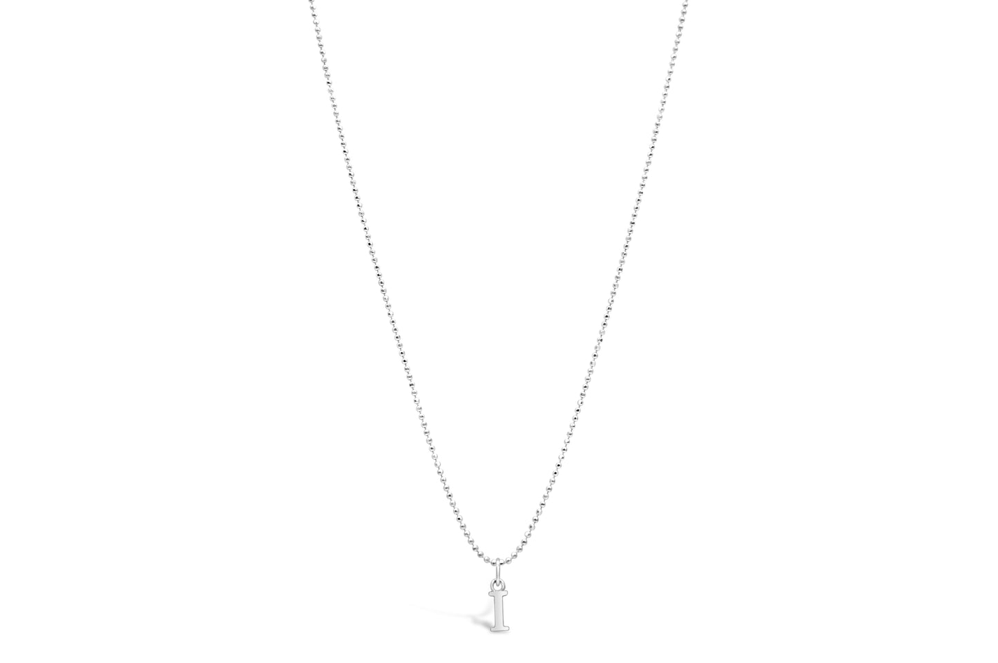 Diamond Cut Love Letter Necklace