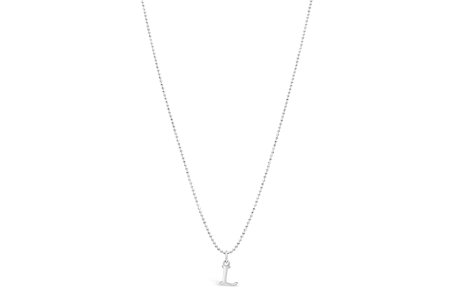 Diamond Cut Love Letter Necklace