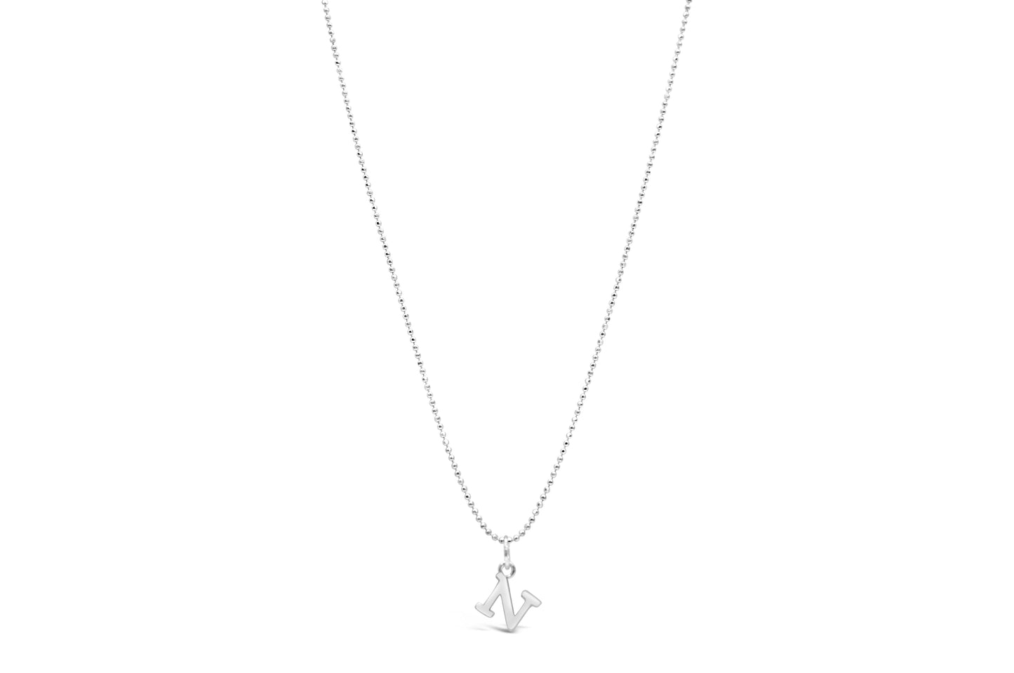 Diamond Cut Love Letter Necklace