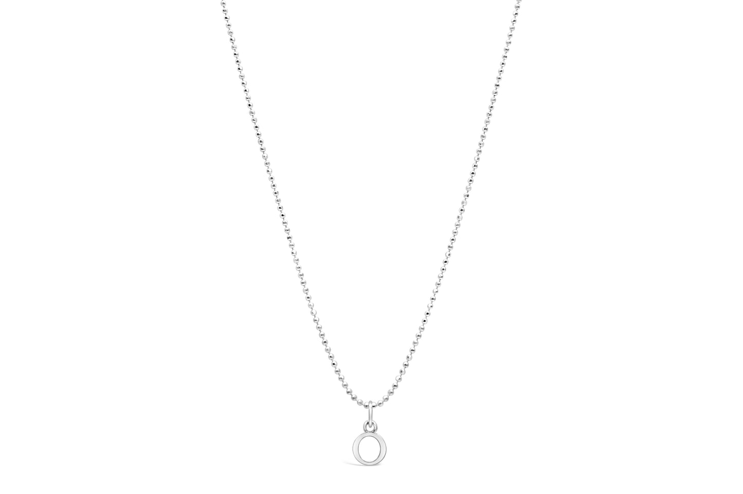 Diamond Cut Love Letter Necklace