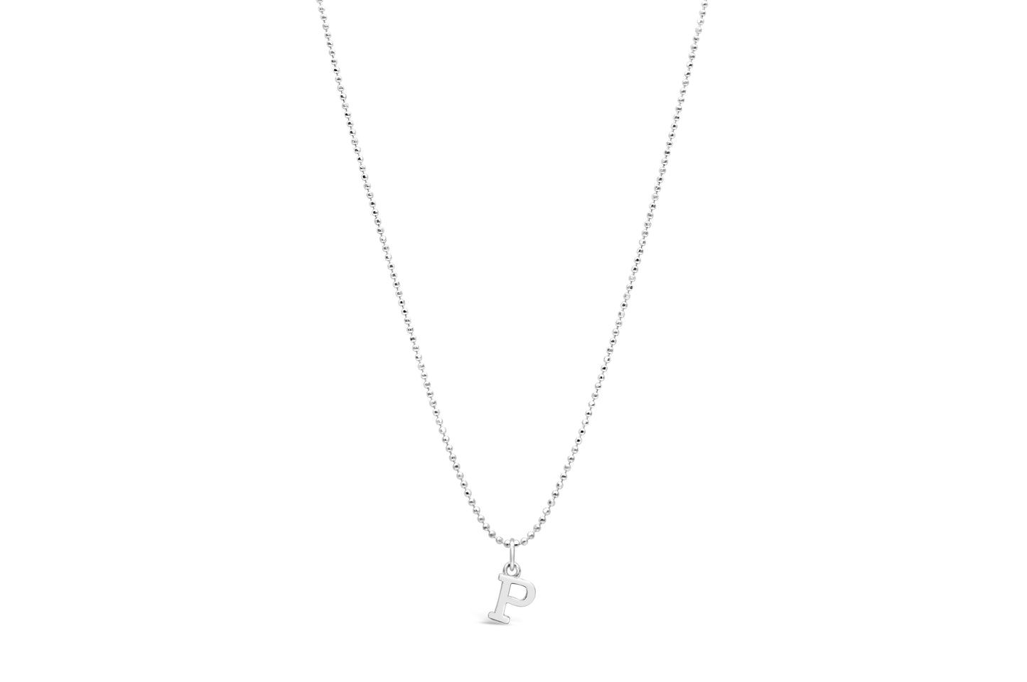 Diamond Cut Love Letter Necklace